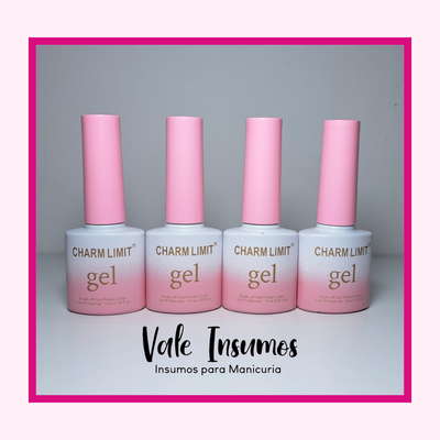 Esmaltes Semipermanente Charm Limit Translúcido 