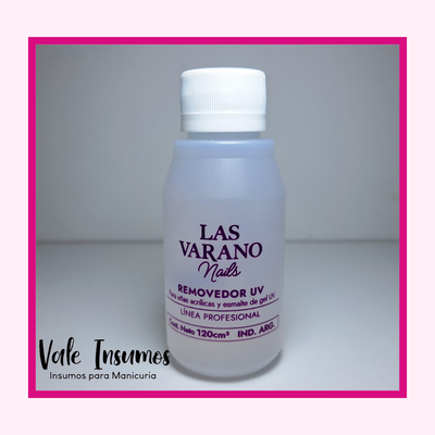 Removedor UV 120ml - Las Varano 
