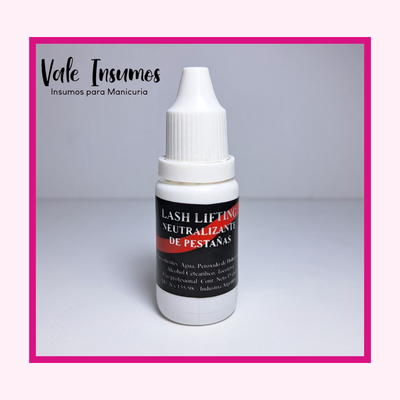 Lash Lifting Neutralizante de pestañas 