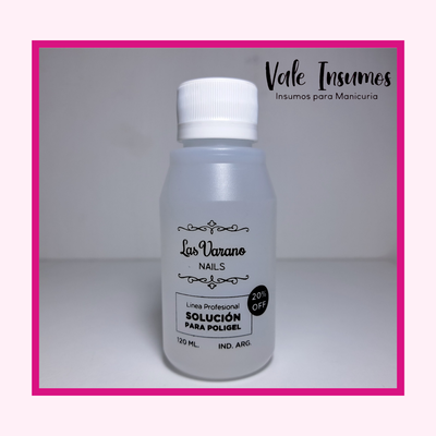 Solución para polygel - Las Varano 