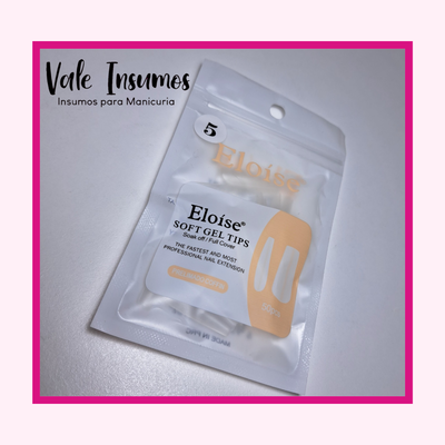 Repuestos Tips Soft Gel Coffin - Eloise 