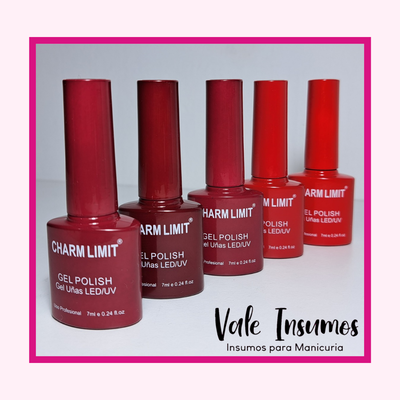 Esmaltes Collection Red - Charm Limit
