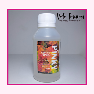 Solucion para polygel - Pinky 