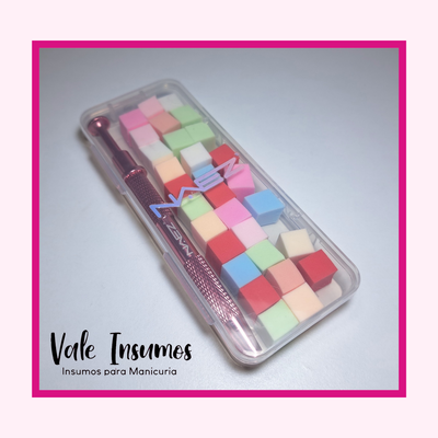 Pincel de agarre + Esponjitas - Naez