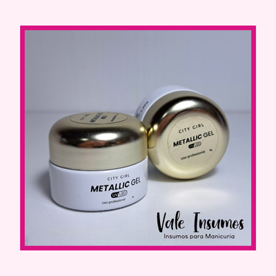 Gel Paint Metalizado - City Girls