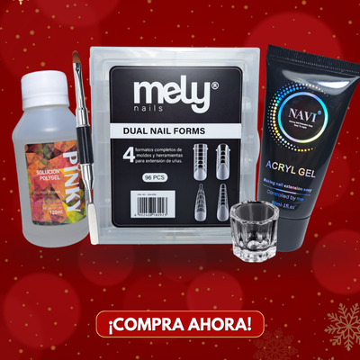 Nails Box Polygel + Capsulas