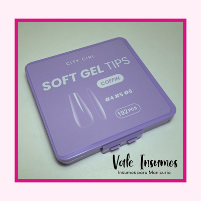 Repuestos Tips Soft Gel #4 #5 #6 - City Girls