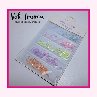 Strass Pasteles - City Girls