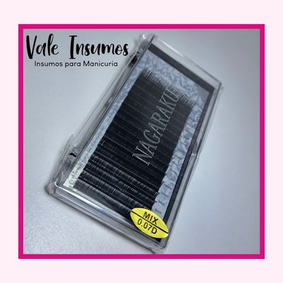 Pestañas Nagarakú Mix - 0.7 C/D