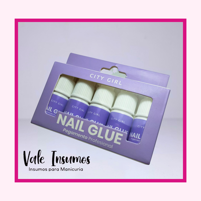 Nail Glue x5 - City Girls 