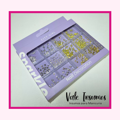 Box de Apliques - City Girls