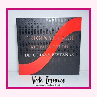 Kit para color de cejas y pestañas 