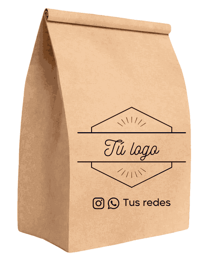 Bolsas Kraft Personalizadas x25 