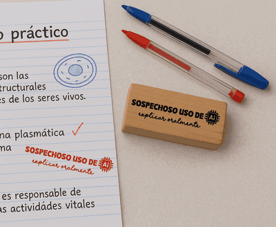 Sospechoso uso de Ai