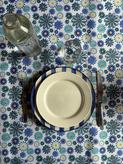MANTEL | Margaritas azules