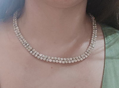 Collar de strass