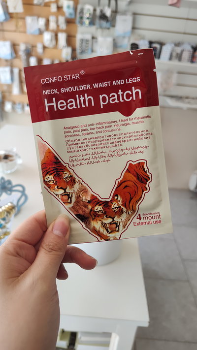 Parches para el dolor