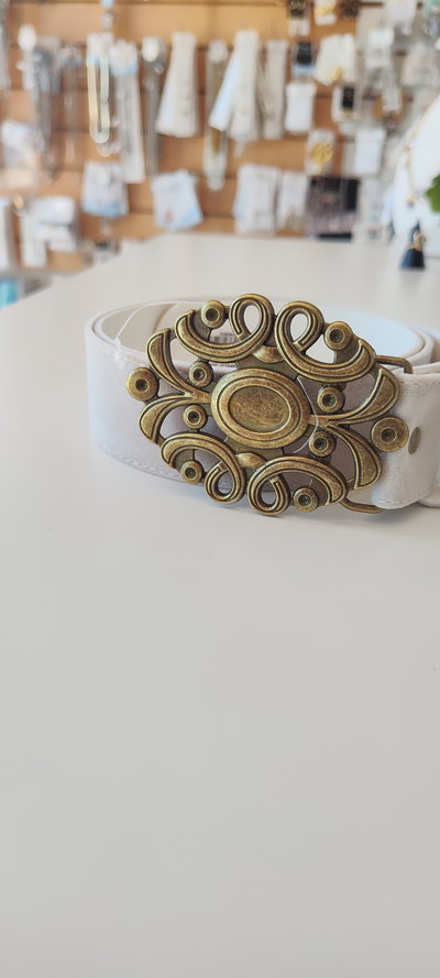 CINTO GAMUZA CHAPON BRONCE NATURAL