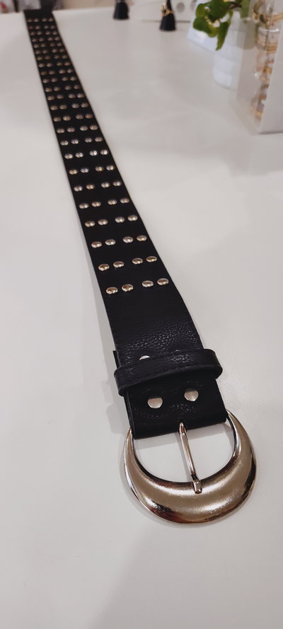 CINTO MEDIA LUNA 4 FILAS TACHA