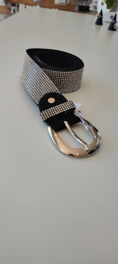 CINTO FULL STRASS HEBILLA SEMI CIRCULO