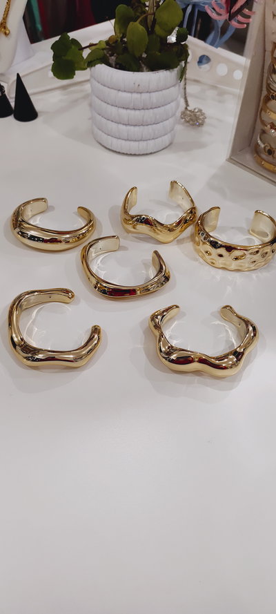 PULSERA CHUNKY CCB DORADO