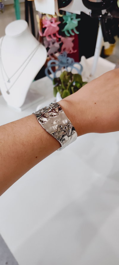 PULSERA BRAZALETE CORRUGADO VARIANTE D