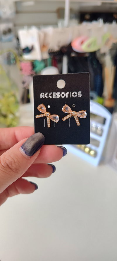 Aros AD moño con strass