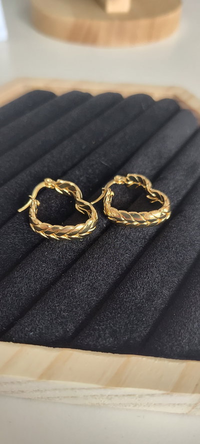 Aros AD corazón LABRADOS