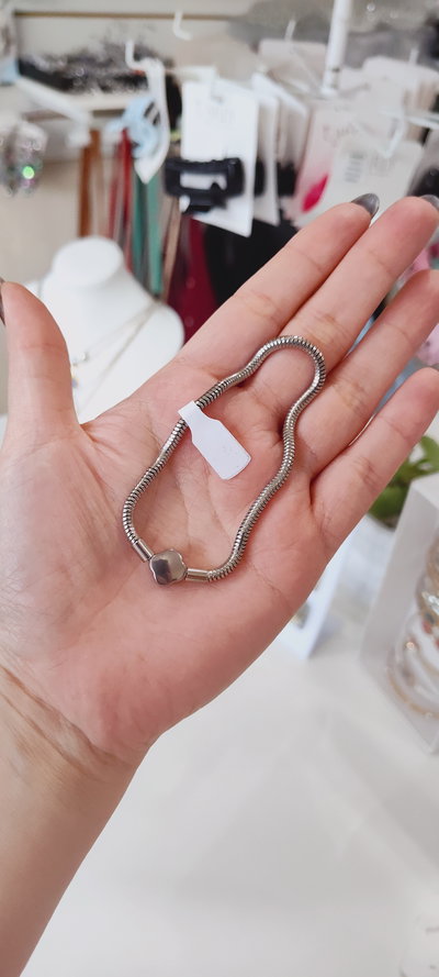 Pulsera AQ ESTILO PANDORA FLOR