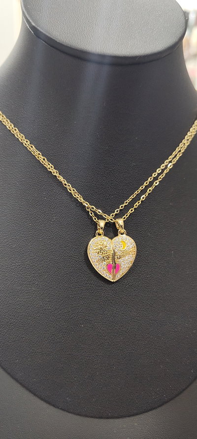 COLLAR AD dije para COMPARTIR BEST FRIENDS