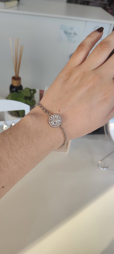Pulsera AQ DIJE GIRATORIO