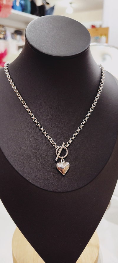 Cadena AQ ROLO CORAZÓN