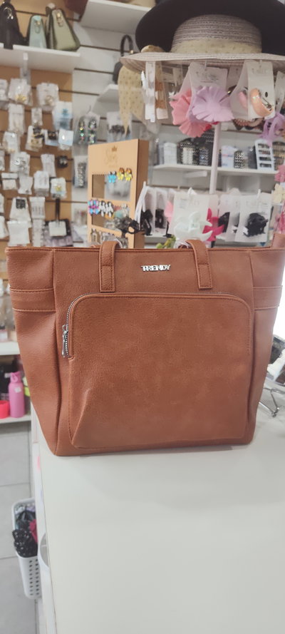TOTE MARRON TRENDY