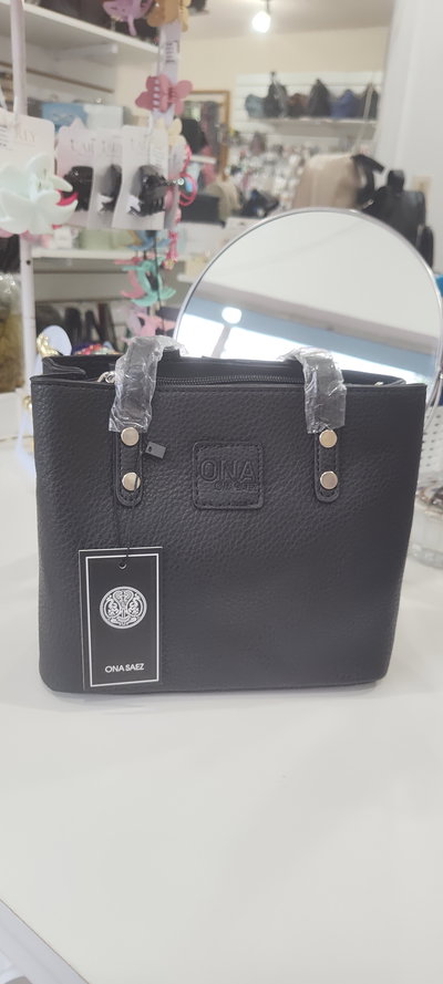 CARTERA BANDOLERA ONA NEGRA