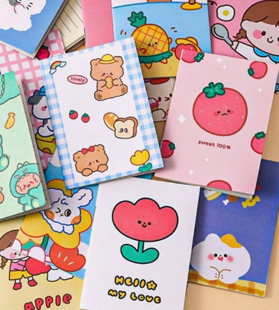 cuadernos kawaii 