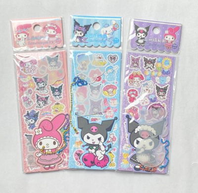 Stickers sanrio + llaveros