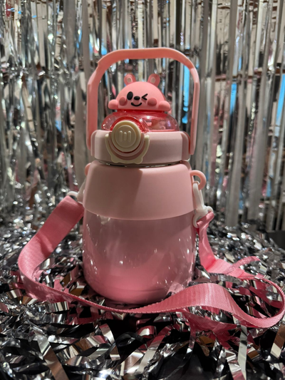 Botella kawaii pink 