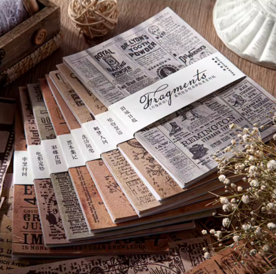 Papeles vintage craft 