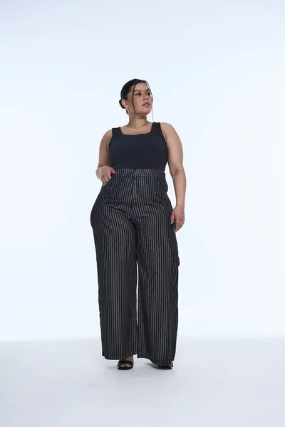 Doble Maxi Wideleg Lineas