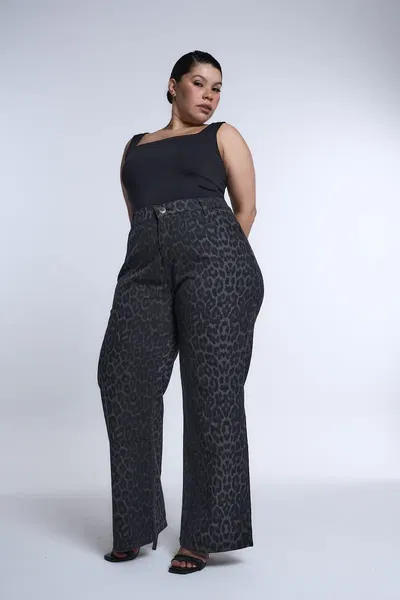 Maxi Wideleg Leopardo