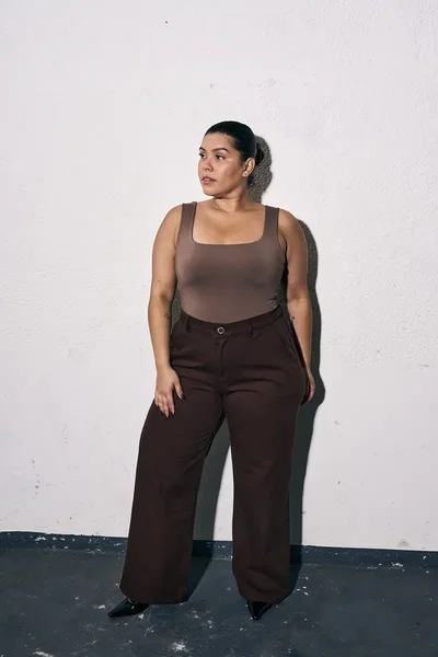  Maxi Wideleg Chocolate