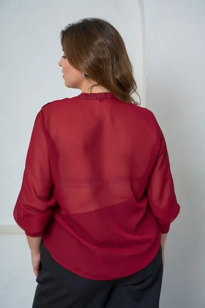 Blusa Doble Volado V