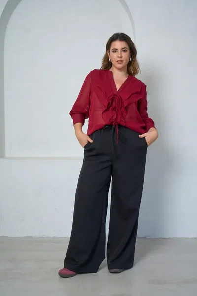 Blusa Doble Volado V