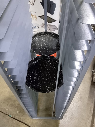 Carro pizzero p/50 moldes 