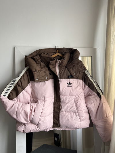 Puffer oversize - AD rosa importada 