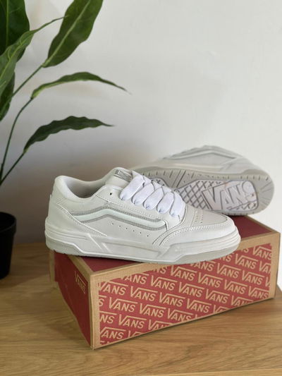 Vans hyline blanco  y gris  - importadas