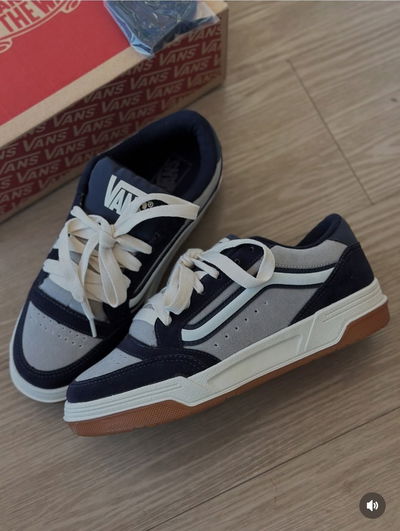 Vans hyline azul  y gris  - importadas