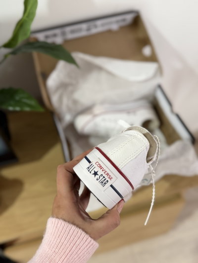 Converse  plataforma blanco - nacionales