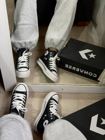 Converse  botitas plataforma - nacionales