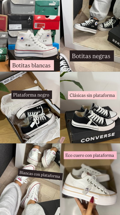 PROMO 2 PARES DE CONVERSE - leer descripción 